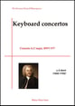 Concerto in C major, BWV 977 piano sheet music cover